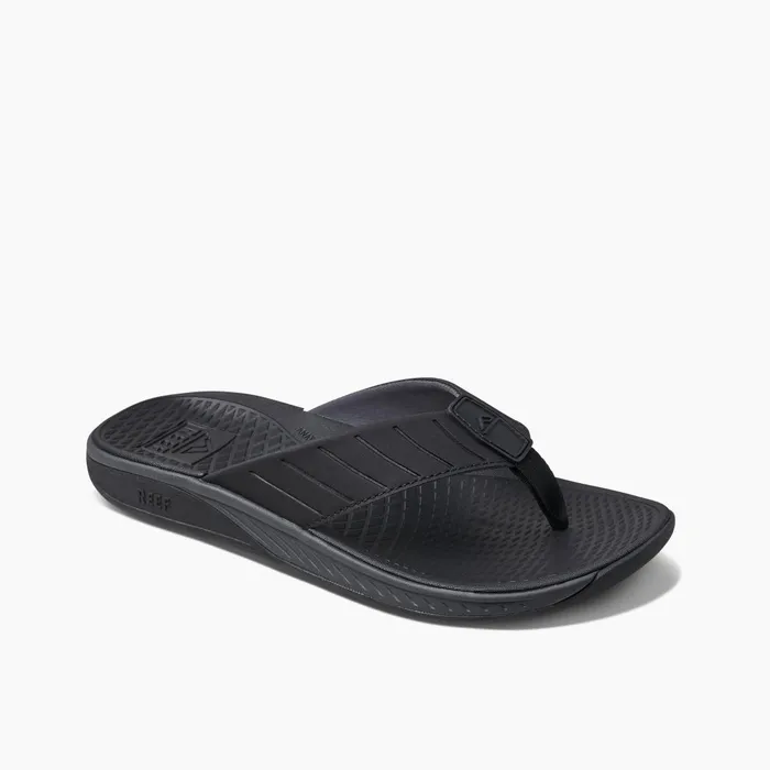 Men Reef Sandals The Deckhand Black Men Reef Sandals The Deckhand Black
