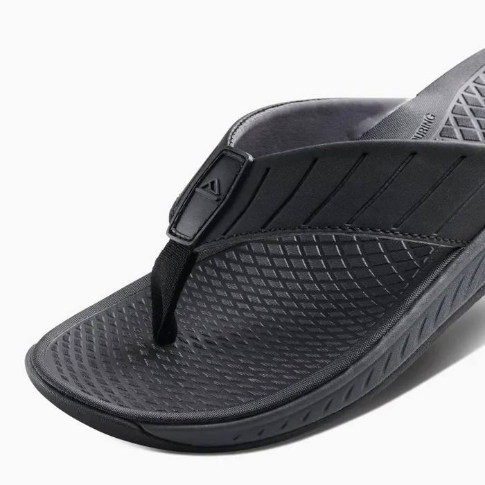 Men Reef Sandals The Deckhand Black Men Reef Sandals The Deckhand Black