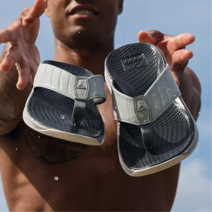 Men Reef Sandals The Deckhand Grey Men Reef Sandals The Deckhand Grey