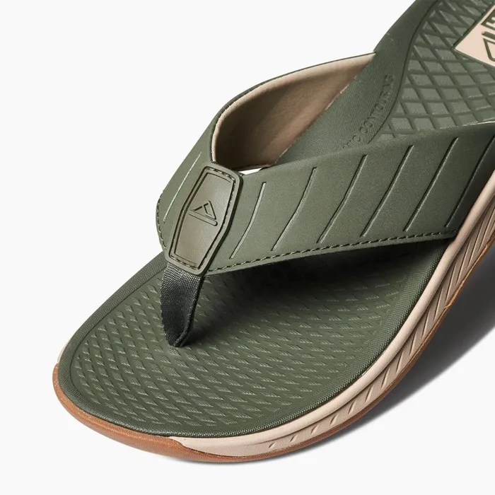 Men Reef Sandals The Deckhand Olivegum Men Reef Sandals The Deckhand Olivegum