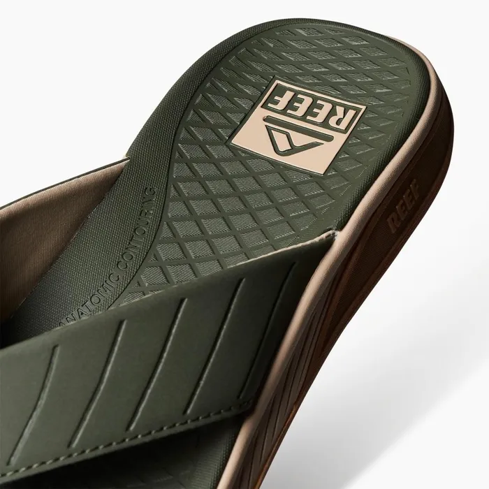 Men Reef Sandals The Deckhand Olivegum Men Reef Sandals The Deckhand Olivegum