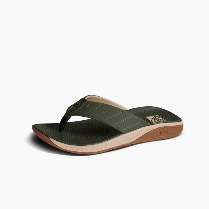Men Reef Sandals The Deckhand Olivegum Men Reef Sandals The Deckhand Olivegum
