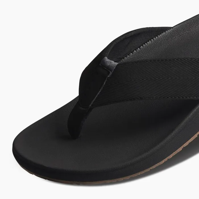 Men Reef Sandals The Raglan Blackgum Men Reef Sandals The Raglan Blackgum