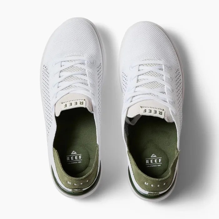 Men Reef Shoes Swellsole Neptune Olivewhite Men Reef Shoes Swellsole Neptune Olivewhite