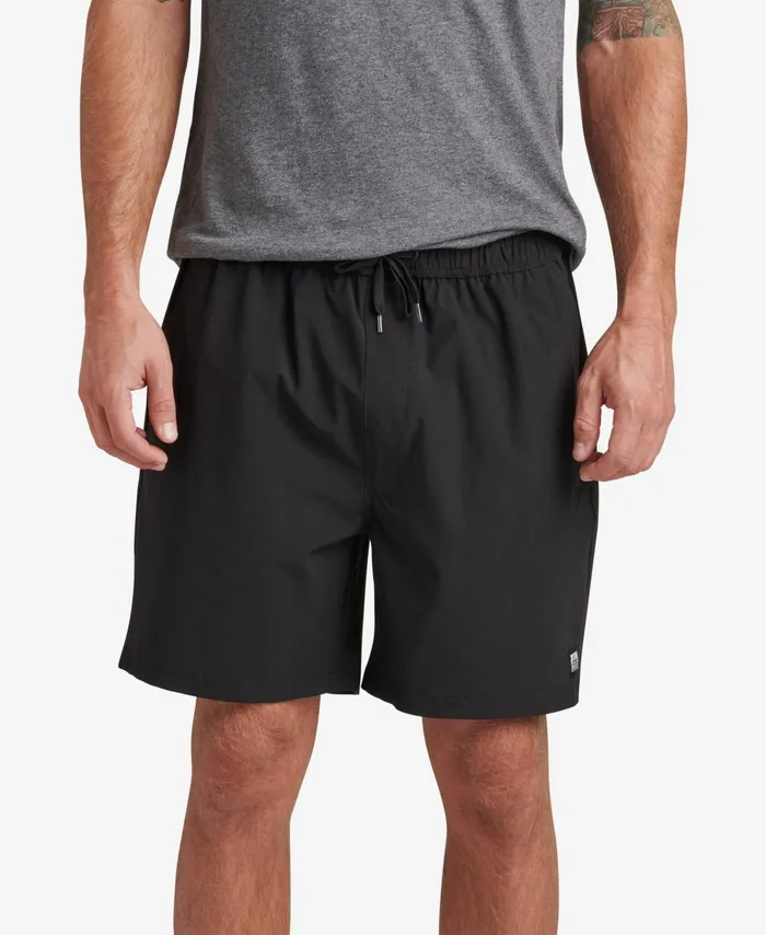 Men Reef Shorts Boardshorts and Pants Fields 17 Elastic Waist Walk Short Caviar Men Reef Shorts Boardshorts and Pants Fields 17 Elastic Waist Walk Short Caviar