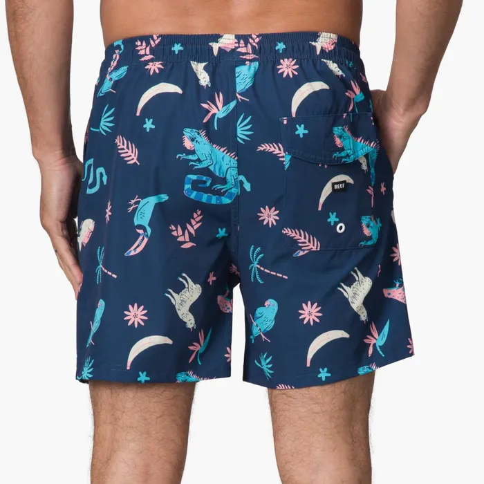 Men Reef Shorts Boardshorts and Pants Myers Elastic Waist Short 16034 Insigna Blue Men Reef Shorts Boardshorts and Pants Myers Elastic Waist Short 16034 Insigna Blue