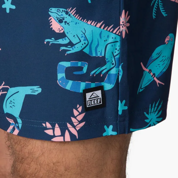 Men Reef Shorts Boardshorts and Pants Myers Elastic Waist Short 16034 Insigna Blue Men Reef Shorts Boardshorts and Pants Myers Elastic Waist Short 16034 Insigna Blue