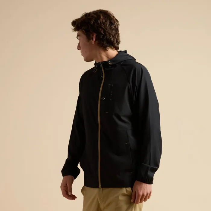 Men Reef Surf Shirts and UPF Apparel Garvey Upf 40 Full Zip Jacket Caviar Men Reef Surf Shirts and UPF Apparel Garvey Upf 40 Full Zip Jacket Caviar