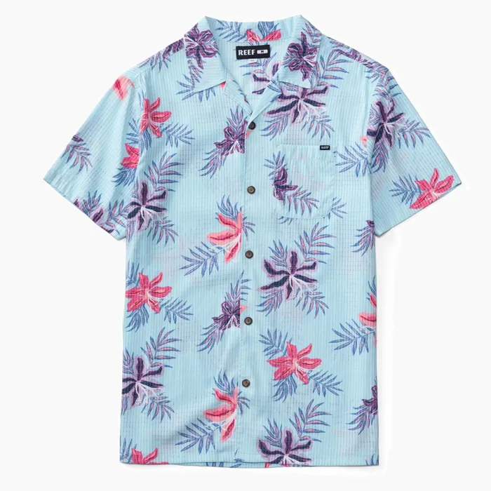 Men Reef TShirts and Shirts Arroyo Short Sleeve Shirt Clearwater
