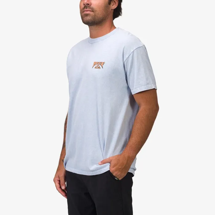 Men Reef TShirts and Shirts Breaks Tee Spr Blu Min Wsh