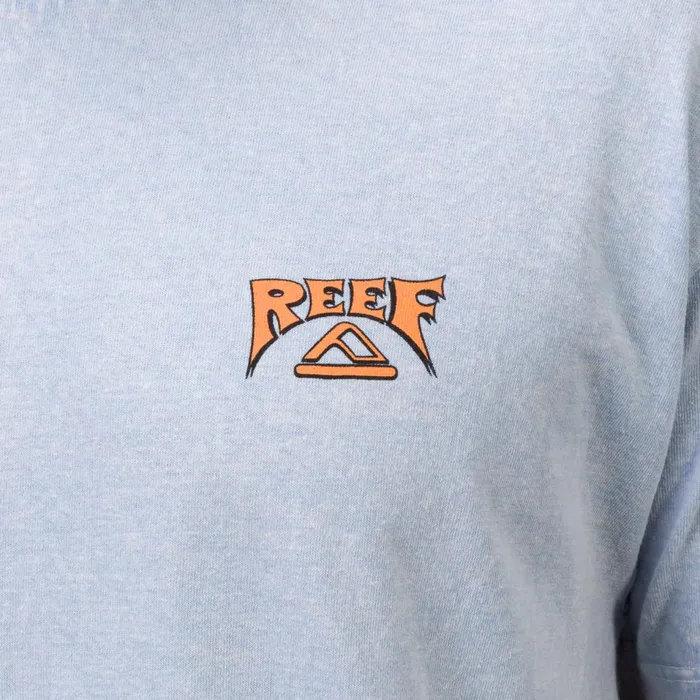 Men Reef TShirts and Shirts Breaks Tee Spr Blu Min Wsh