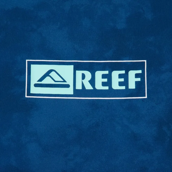 Men Reef TShirts and Shirts Ellsworth Short Sleeve Surf Shirt Upf 50 Insigna Blue Water P