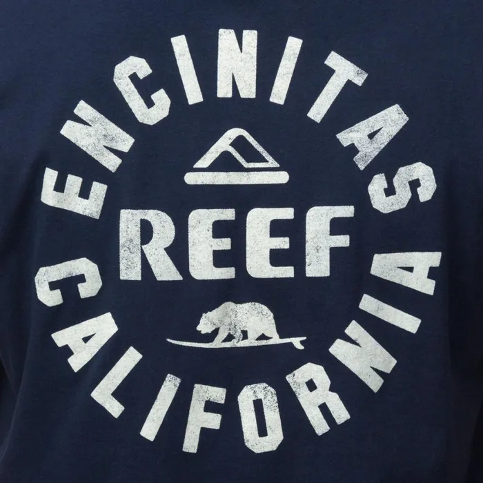 Men Reef TShirts and Shirts Rancho Tee Navy White