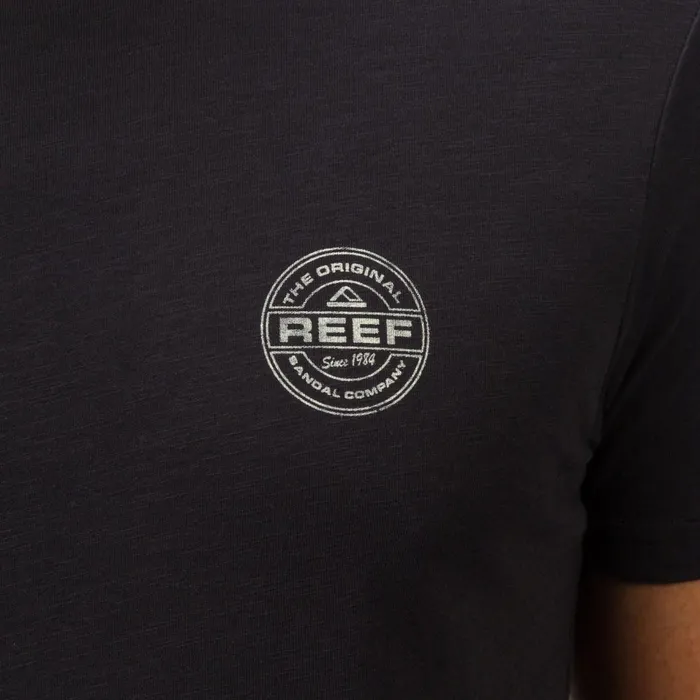 Men Reef TShirts and Shirts Slick Short Sleeve Tee Black