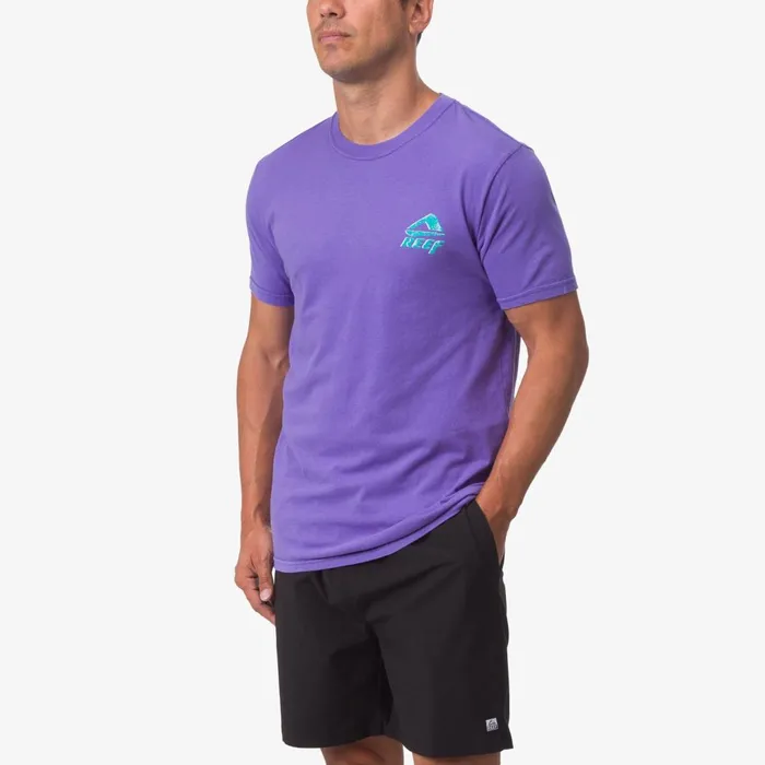 Men Reef TShirts and Shirts Solana Tee Purple Lotus Men Reef TShirts and Shirts Solana Tee Purple Lotus