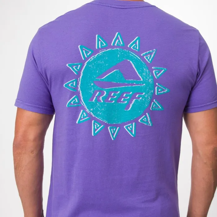 Men Reef TShirts and Shirts Solana Tee Purple Lotus Men Reef TShirts and Shirts Solana Tee Purple Lotus