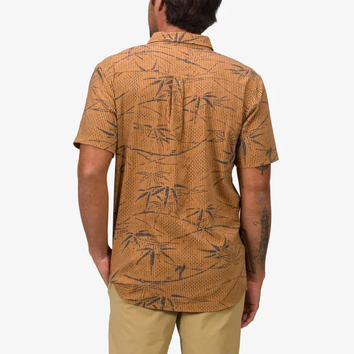 Men Reef TShirts and Shirts Stanley Short Sleeve Woven Shirt Cathay Spice Men Reef TShirts and Shirts Stanley Short Sleeve Woven Shirt Cathay Spice