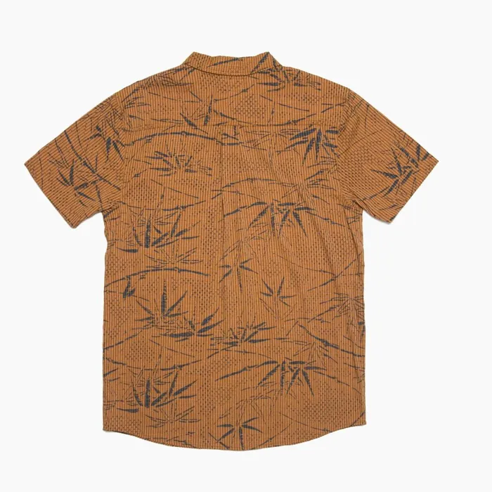 Men Reef TShirts and Shirts Stanley Short Sleeve Woven Shirt Cathay Spice Men Reef TShirts and Shirts Stanley Short Sleeve Woven Shirt Cathay Spice