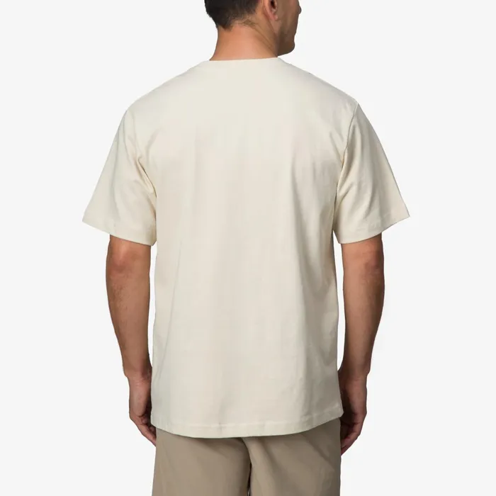 Men Reef TShirts and Shirts Sunrise Pocket Short Sleeve Tee Almond Men Reef TShirts and Shirts Sunrise Pocket Short Sleeve Tee Almond