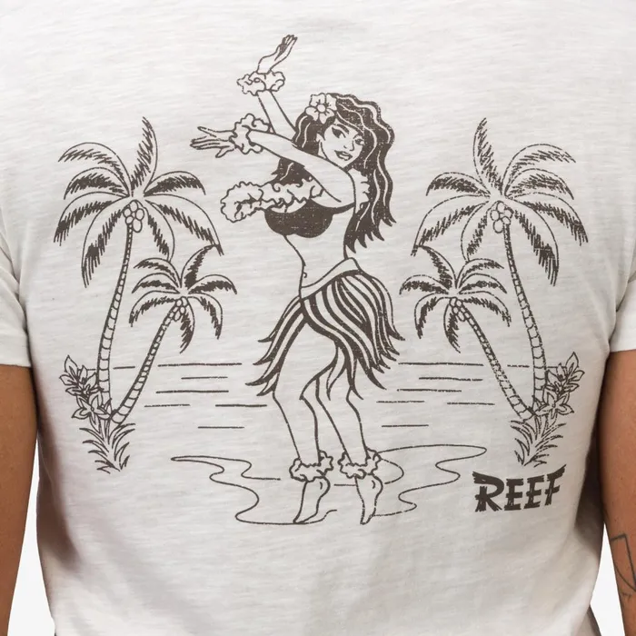 Men Reef TShirts and Shirts Tayja Short Sleeve Tee White