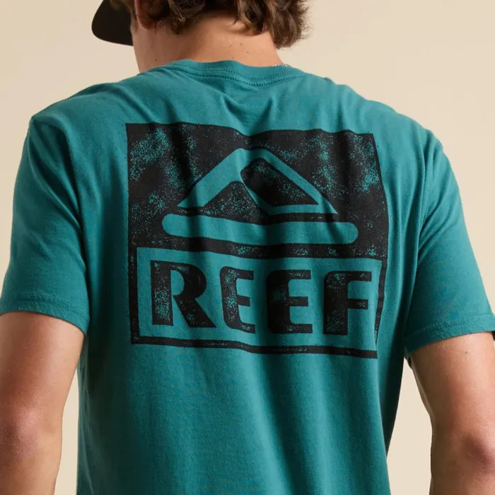 Men Reef TShirts and Shirts Wellie Short Sleeve Tee Mediterranea