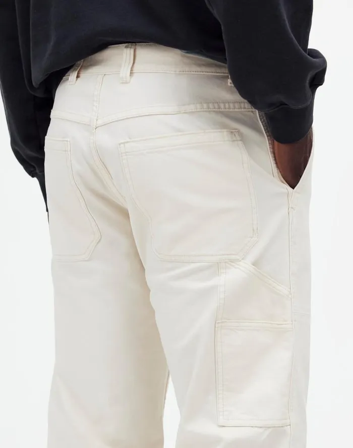 Men Relaxed Straight Workwear Pants Vintage Canvas Madewell Pants