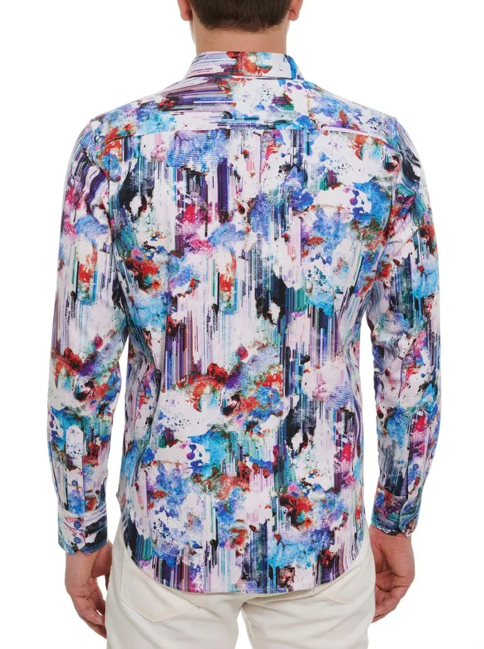 Men Robert Graham Button Down Shirts GAMYMEDE LONG SLEEVE BUTTON DOWN SHIRT MULTI