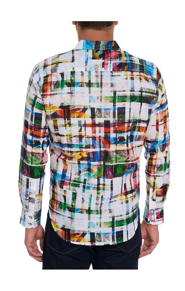Men Robert Graham Button Down Shirts MOLLEY LONG SLEEVE BUTTON DOWN SHIRT MULTI