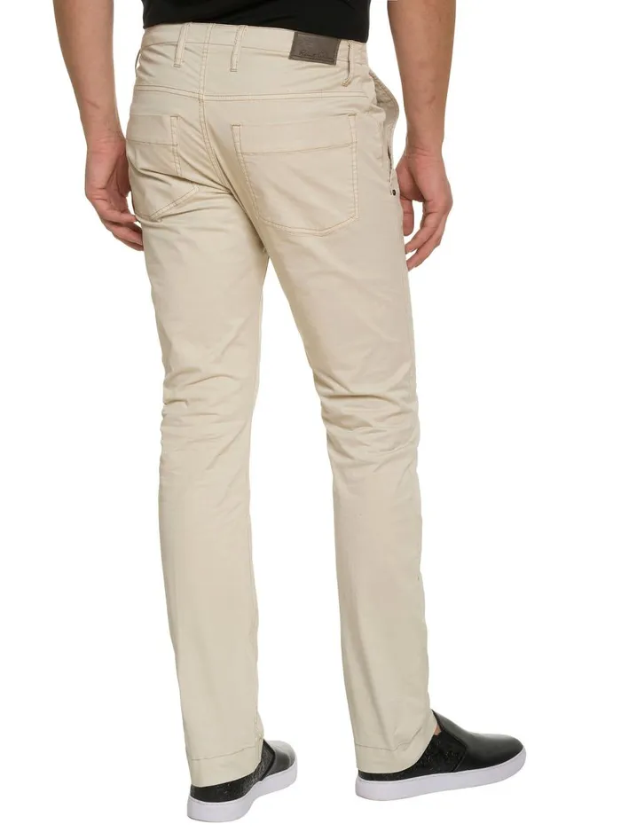 Men Robert Graham Jeans and Pants SPARKS PANT LIGHT KHAKI