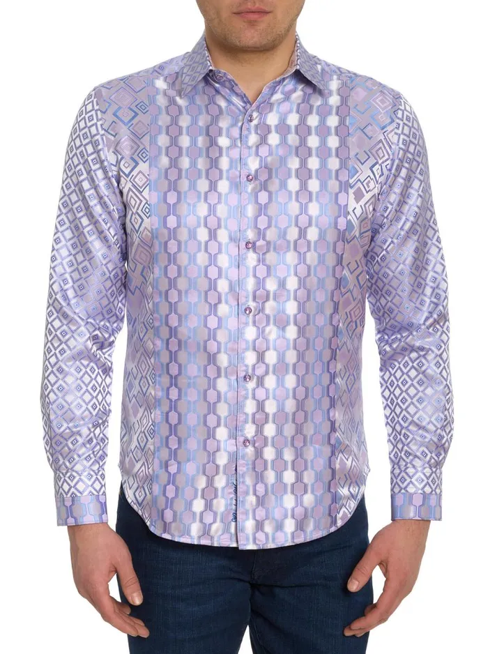 Men Robert Graham Long Sleeve Button Down Shirts LIMITED EDITION ENTREPRENEUR LONG SLEEVE BUTTON DOWN SHIRT PURPLE Men Robert Graham Long Sleeve Button Down Shirts LIMITED EDITION ENTREPRENEUR LONG SLEEVE BUTTON DOWN SHIRT PURPLE