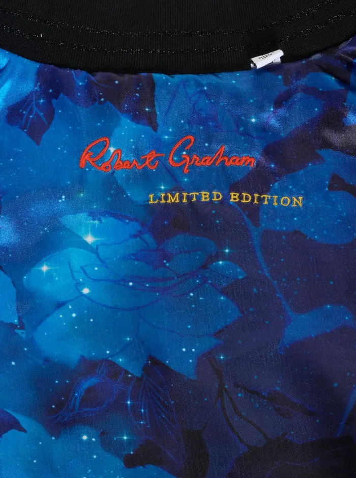 Men Robert Graham Outerwear LIMITED EDITION EBONY IONS BOMBER MULTI