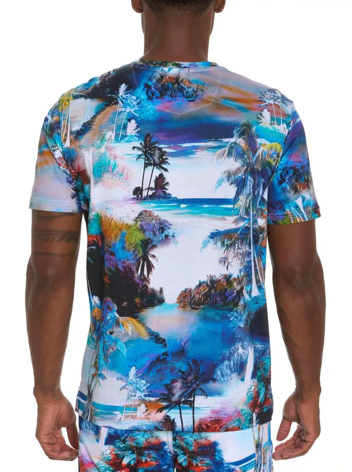 Men Robert Graham Polos and TShirts SCENIC ESCAPE GRAPHIC TSHIRT MULTI