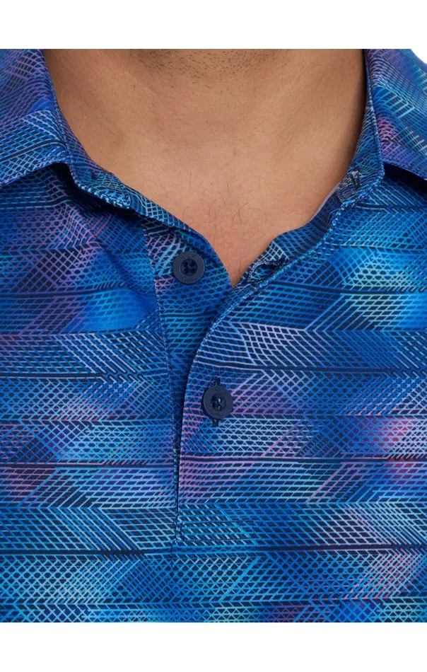 Men Robert Graham Polos and TShirts SWAYZEE PERFORMANCE POLO MULTI