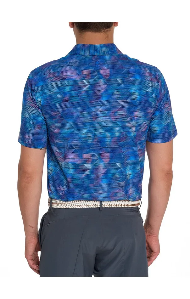 Men Robert Graham Polos and TShirts SWAYZEE PERFORMANCE POLO MULTI
