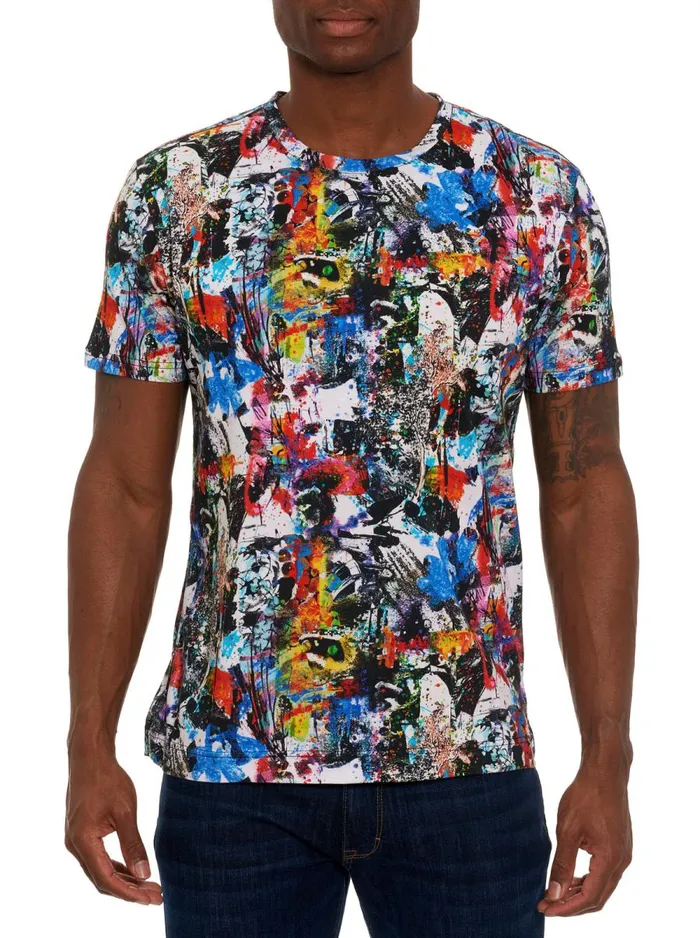Men Robert Graham Polos and TShirts TERRESTRIAL TSHIRT MULTI