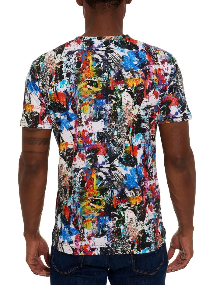 Men Robert Graham Polos and TShirts TERRESTRIAL TSHIRT MULTI