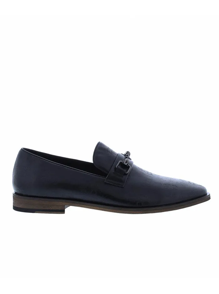 Men Robert Graham Shoes EMPIRE LOAFER JET BLACK