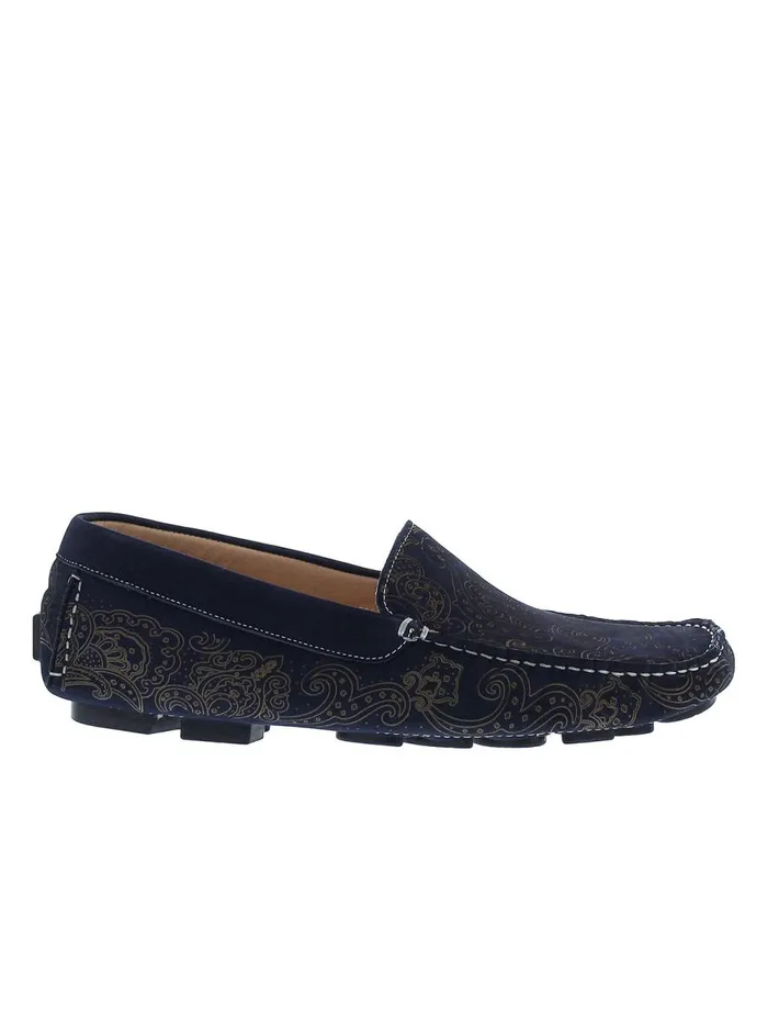 Men Robert Graham Shoes SOPRANO LOAFER NAVY