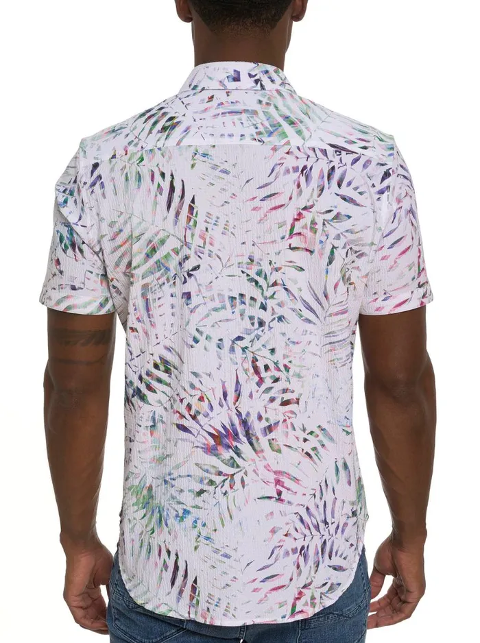 Men Robert Graham Short Sleeve Button Down Shirts THE ROXY SHORT SLEEVE BUTTON DOWN SHIRT MULTI