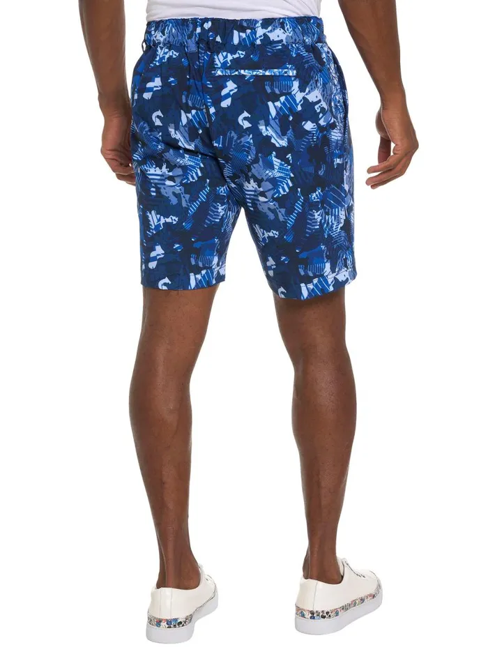 Men Robert Graham Shorts and Swim BLUES CLUB PERFORMANCE SHORT BLUE