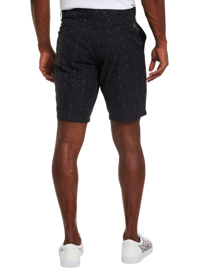 Men Robert Graham Shorts and Swim HOLE IN ONE SHORT CHARCOAL