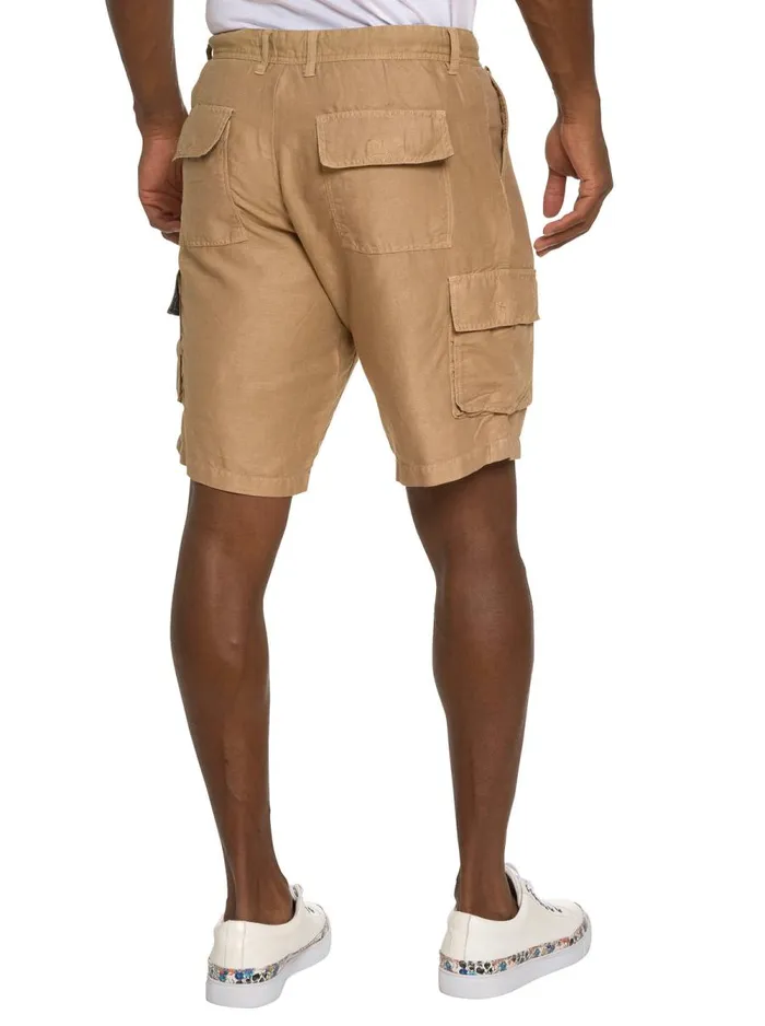 Men Robert Graham Shorts and Swim VARRICK SHORT KHAKI