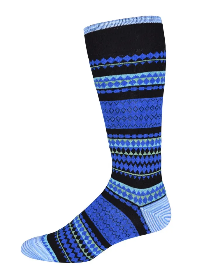 Men Robert Graham Socks FUNSTERS SOCKS BLACK
