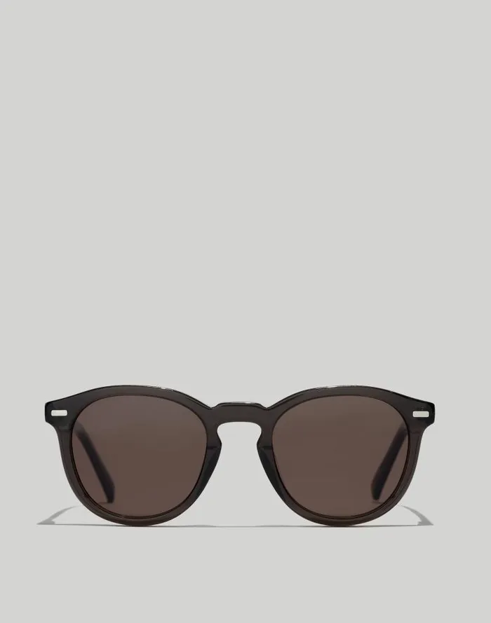 Men Round Acetate Sunglasses True Black Madewell Sunglasses