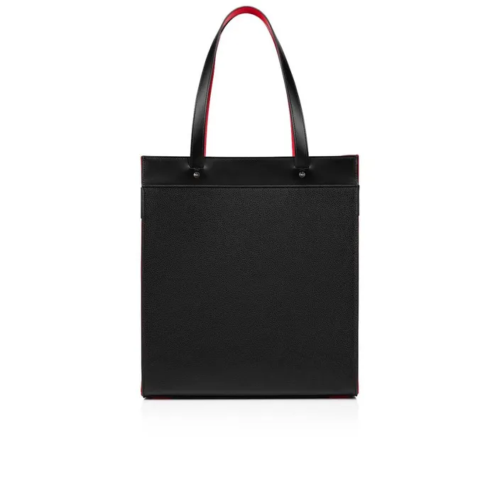 Men Ruistote Tote Bag 8211 Calf Leather 8211 Black Black Christian Louboutin Totes