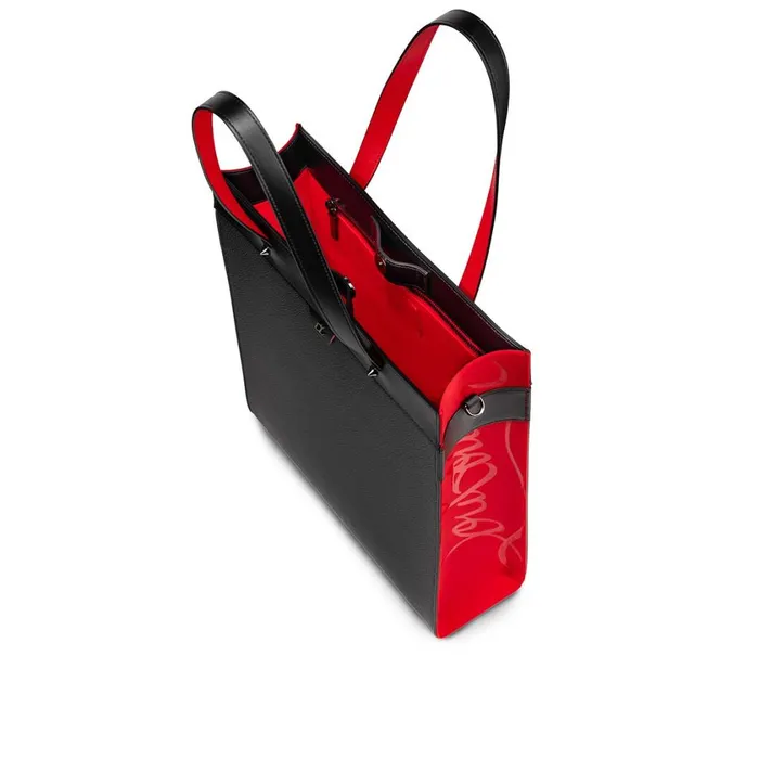 Men Ruistote Tote Bag 8211 Calf Leather 8211 Black Black Christian Louboutin Totes
