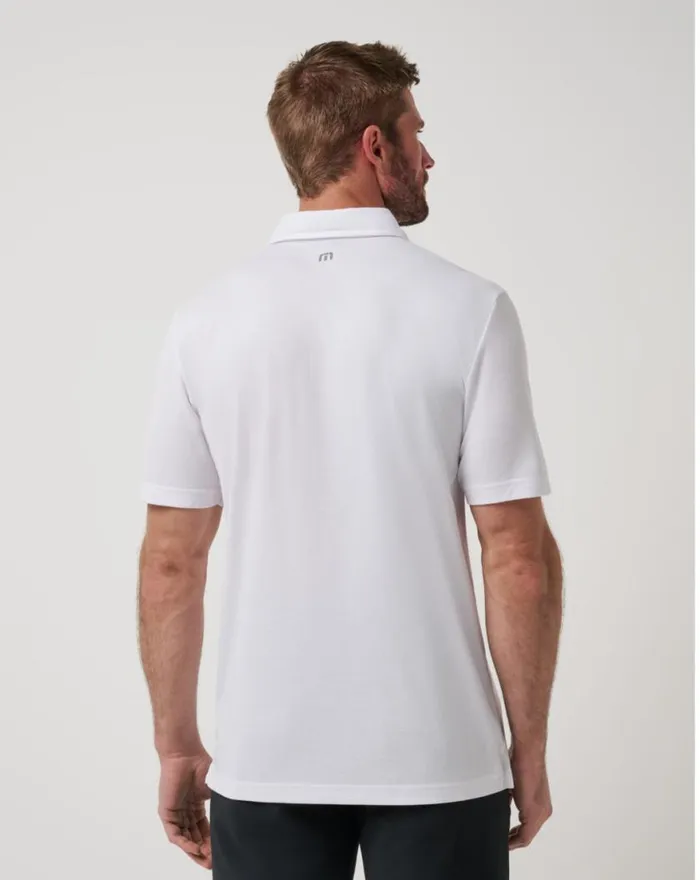Men SAN FRANCISCO GIANTS TOP RECRUIT POLO White TravisMathew Polos