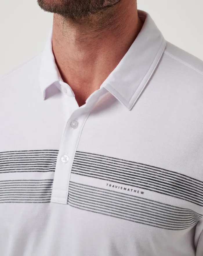 Men SAN FRANCISCO GIANTS TOP RECRUIT POLO White TravisMathew Polos