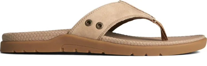 Men Santa Cruz II Thong Sandal Tan Sperry Boots