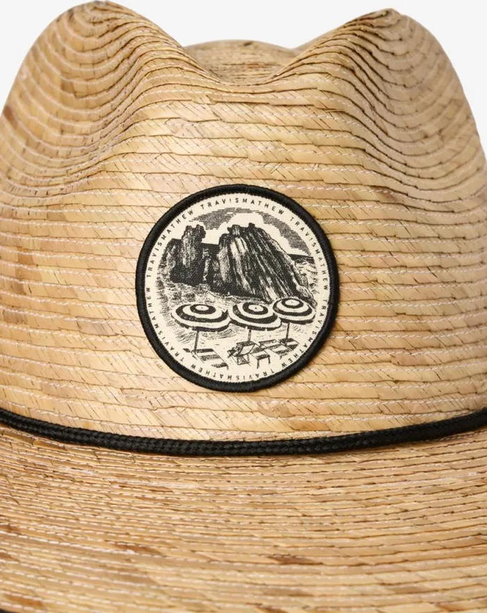 Men SEA AND SPRITZ STRAW HAT Straw TravisMathew Other Hats